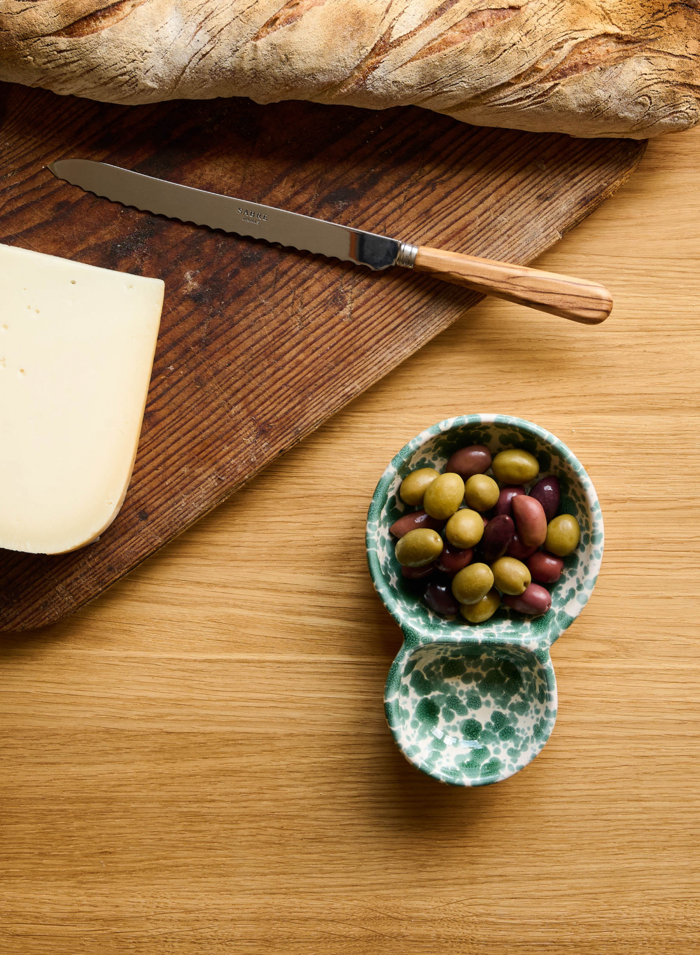 Olive Bowl Spruzzi Muschio Olive Bowl Spruzzi Muschio