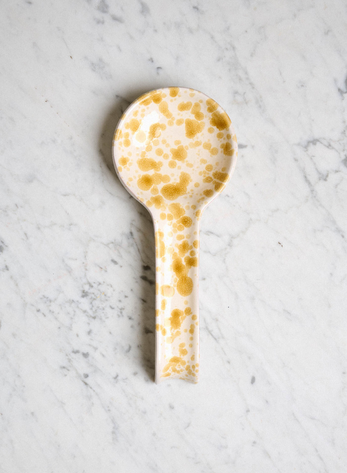 Spoon Rest Spruzzi Ambra in the group Kitchen / Table setting / Kitchen Accessories at Tambur Store AB (NFS237ASMG)