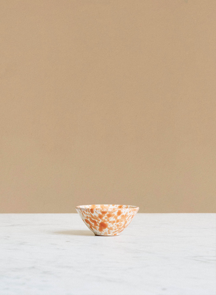Spruzzi Arancio Mini bowl in the group Kitchen / Porcelain / Mini bowls at Tambur Store AB (NFS243BSMAR)