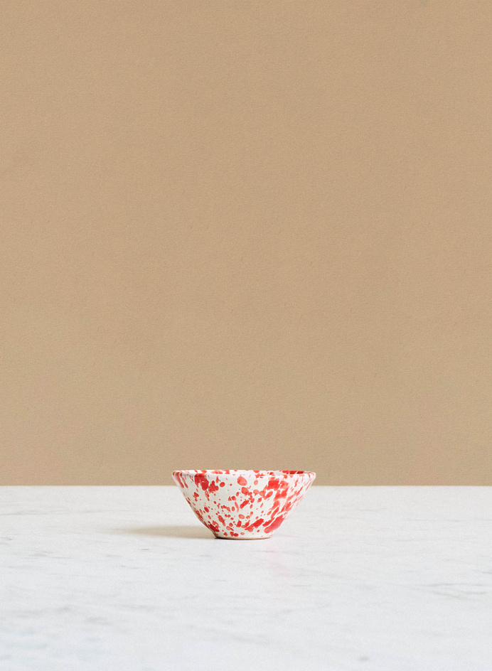 Spruzzi Red Mini bowl in the group Kitchen / Porcelain / Mini bowls at Tambur Store AB (NFS243BSMRS)