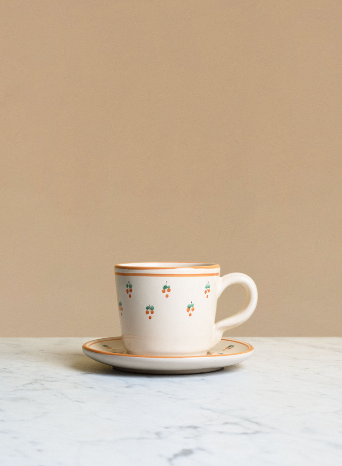 Coffee Cup Fiore in the group Kitchen / Porcelain / Cups & Mugs at Tambur Store AB (NFS2534FAFIORE)
