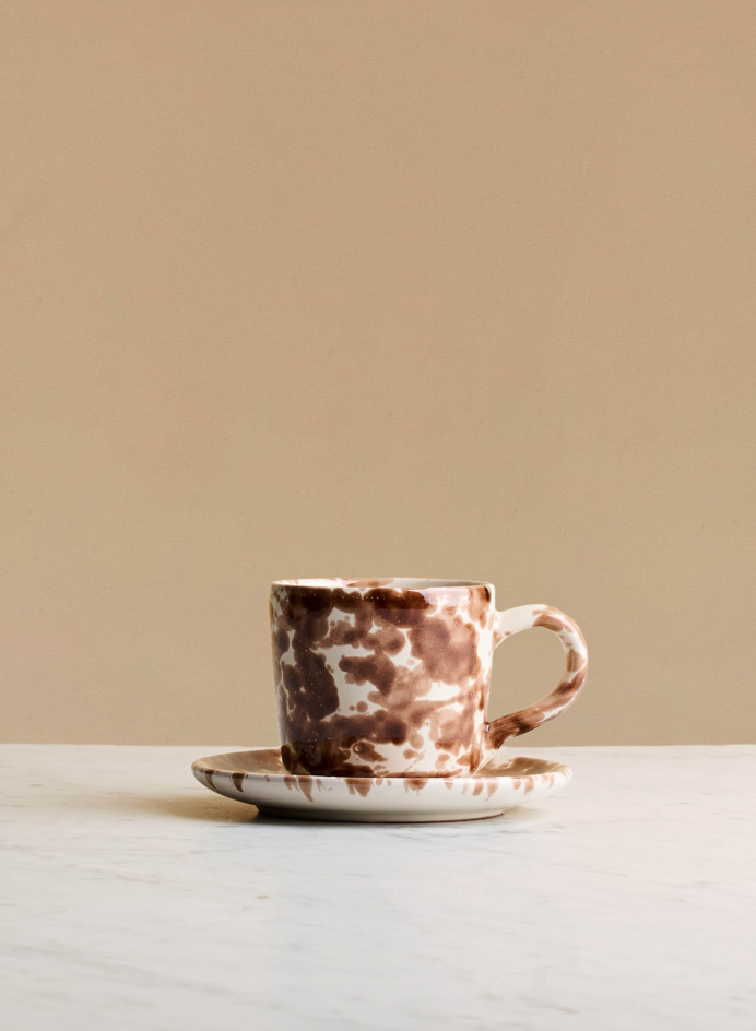 Coffee Cup Spruzzi Cioccolato in the group Kitchen / Porcelain / Cups & Mugs at Tambur Store AB (NFS253SMMA)