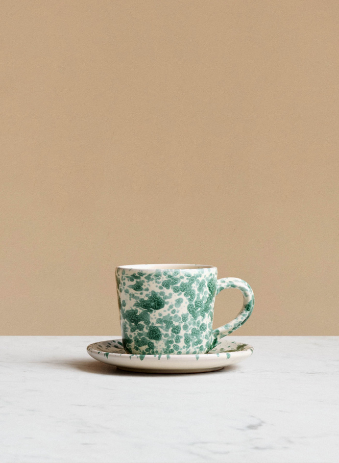 Coffee Cup Spruzzi Muschio in the group Kitchen / Porcelain / Cups & Mugs at Tambur Store AB (NFS253SMV3SA)