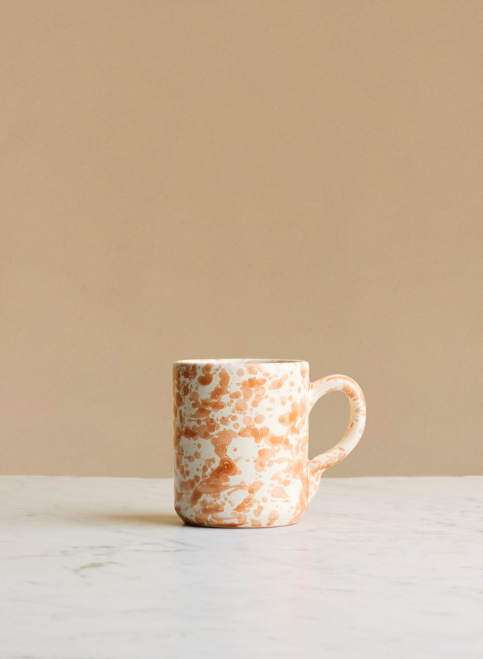 Coffee Mug Spruzzi Arancio in the group Kitchen / Porcelain / Cups & Mugs at Tambur Store AB (NFS26M1SMAR)