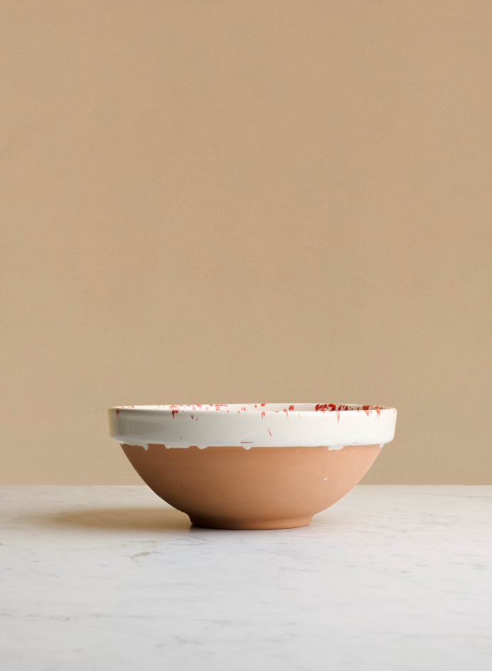 Bowl Spruzzi Red in the group Kitchen / Porcelain / Serving bowls at Tambur Store AB (NFS3026SMRS)