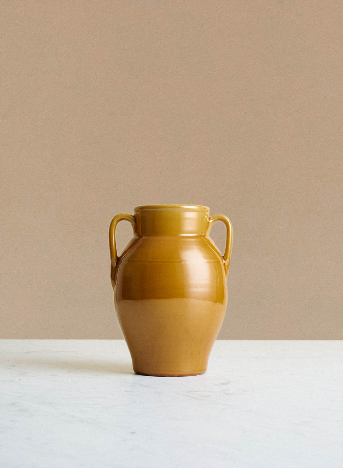 Vase Piccolo Mustard in the group Details / Decorations / Vases at Tambur Store AB (NFS4819GIA)