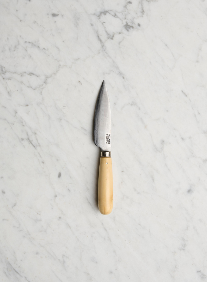 Kitchen Knife Boxwood/Carbon Steel 9cm in the group KITCHEN / Cooking / Knives & Scissors at Tambur Store AB (PELP7008)