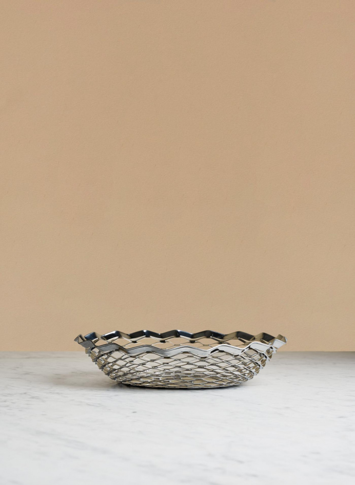 Bread Basket Stainless Steel in the group Kitchen / Porcelain / Serving bowls at Tambur Store AB (RGO720135)