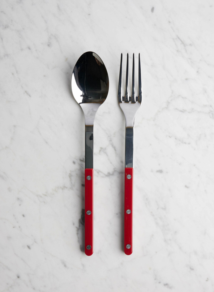 Salad Servers Bistro Burgundy in the group Kitchen / Table setting / Cutlery at Tambur Store AB (SAB14BU)