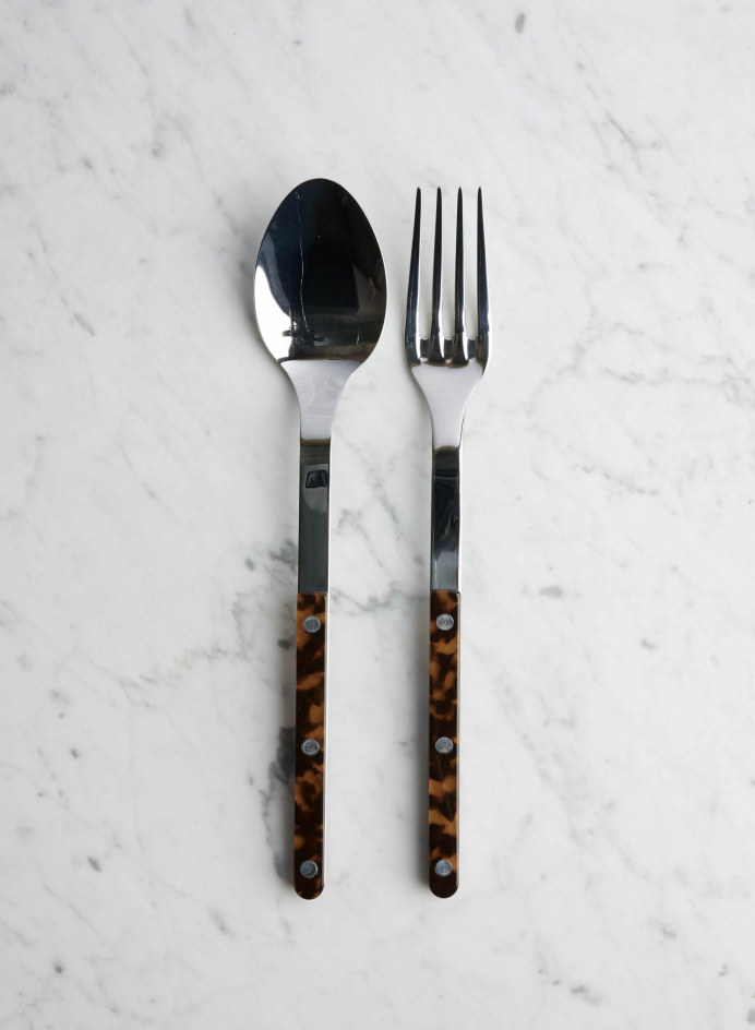 Salad Servers Bistro Tortoise in the group Kitchen / Table setting / Cutlery at Tambur Store AB (SAB14EC)