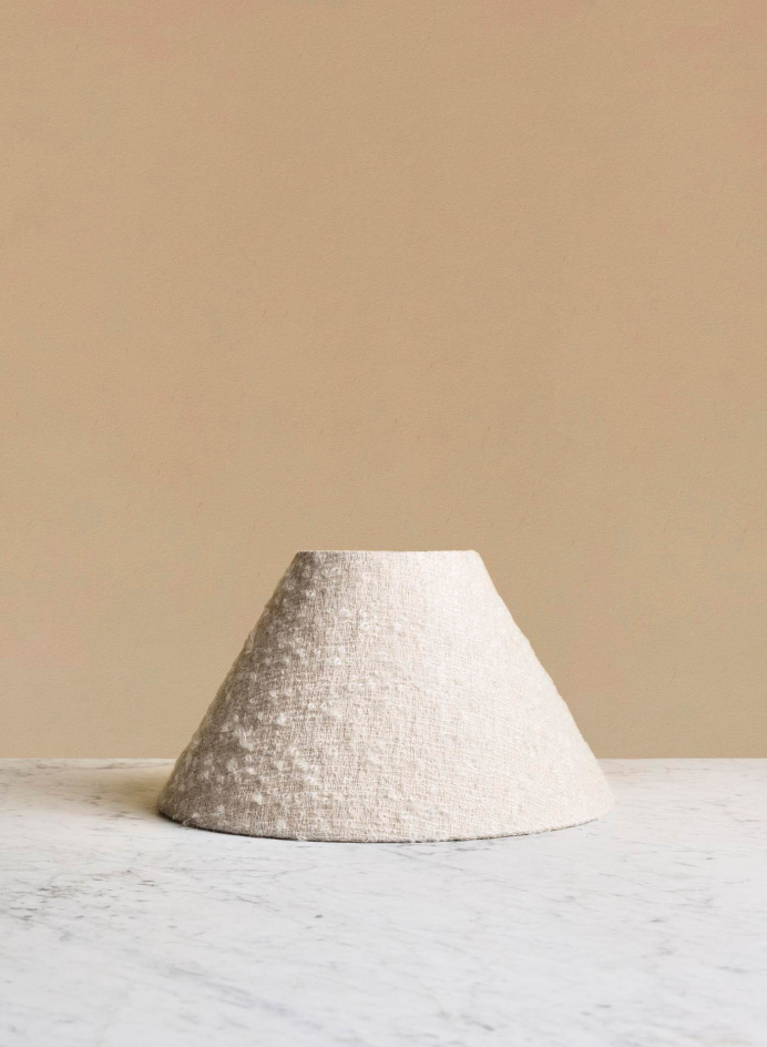Lamp Shade Cono Ivory in the group Lightning / Lamp Shades at Tambur Store AB (TAMU32TO3213)