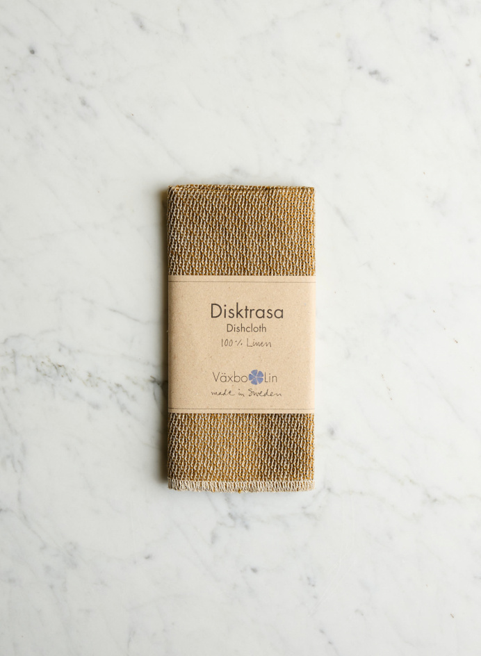 Dish Cloth Lin Umber in the group Kitchen / Table setting / Kitchen Accessories at Tambur Store AB (VAX91-21)