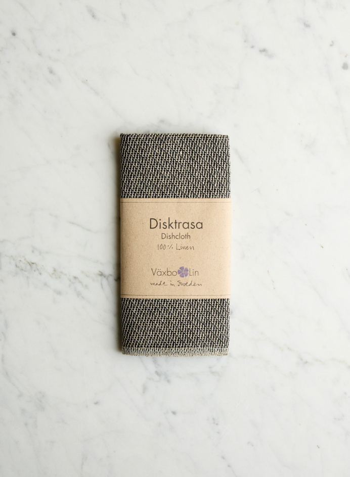 Dish Cloth Lin Black in the group Kitchen / Table setting / Kitchen Accessories at Tambur Store AB (VAX913)